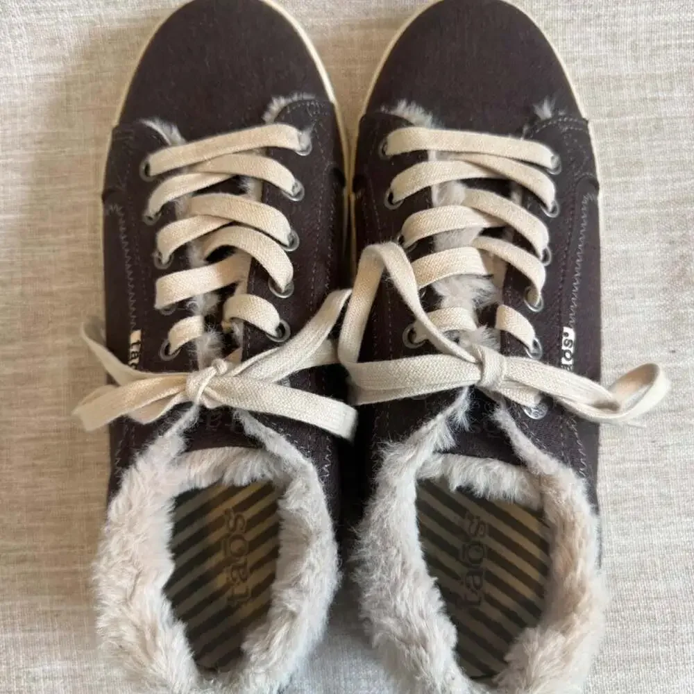 Taos Women's Brown and Black Trainers